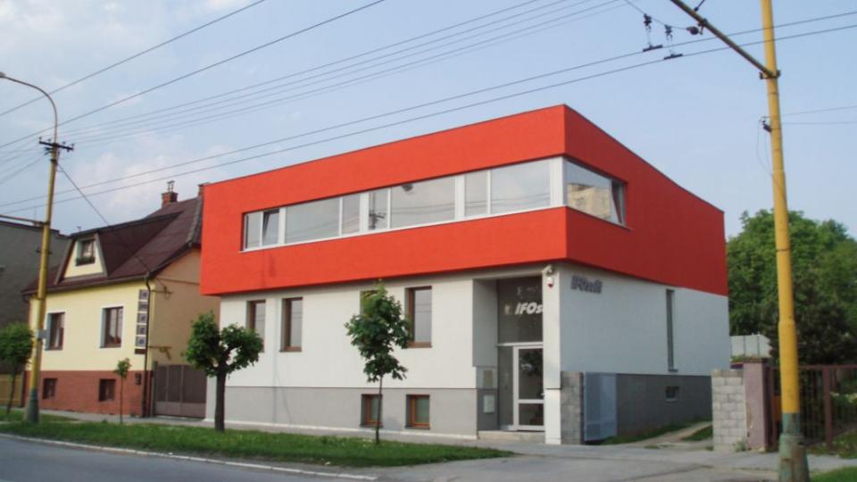 Zateplenie budovy - Sídlo firmy Ifosoft, Prešov